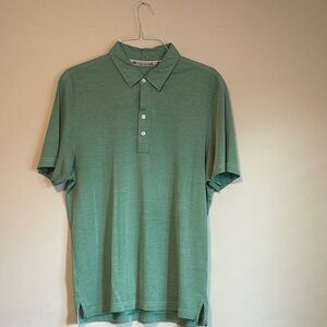 Travis Mathew Mint Green Polo Shirt